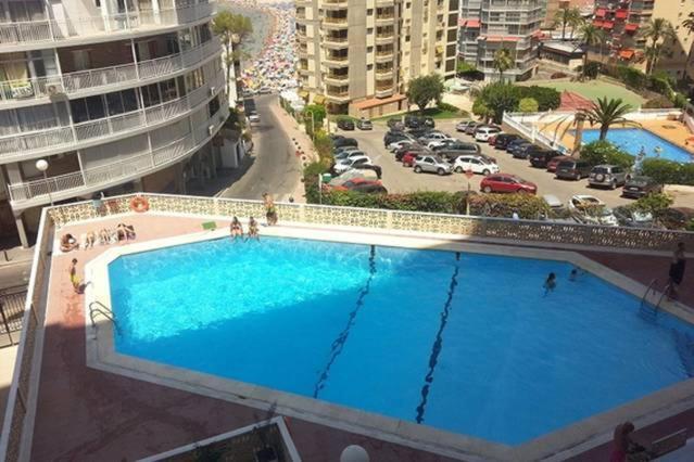 Levante Beachfront Luxury Apartment Benidorm Bagian luar foto